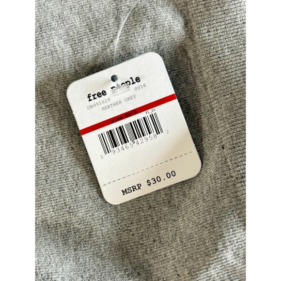 Free People Intimately Seamless Bike Shorts XS/S Heather Gray NEW with tags - Picture 3 of 8